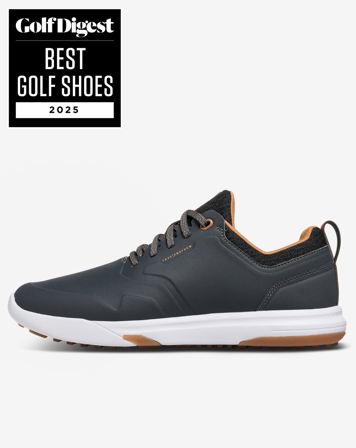 TravisMathew | The Daily Pro Plus Golf Shoe - Ebony/Almond