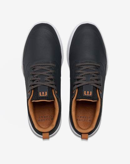 TravisMathew | The Daily Pro Plus Golf Shoe - Ebony/Almond