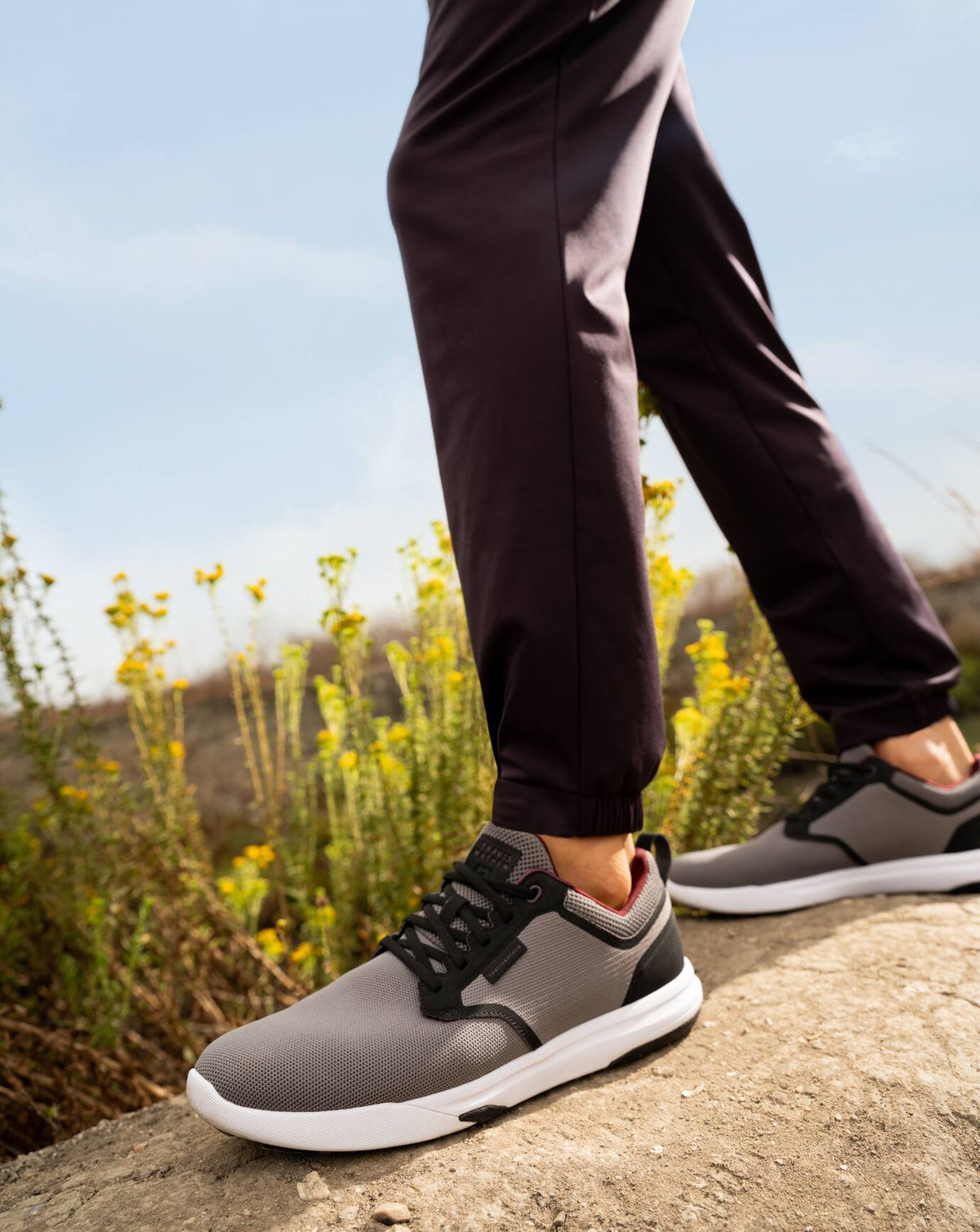 TravisMathew | The Daily Pro Hybrid Shoe - Heather Quiet Shade