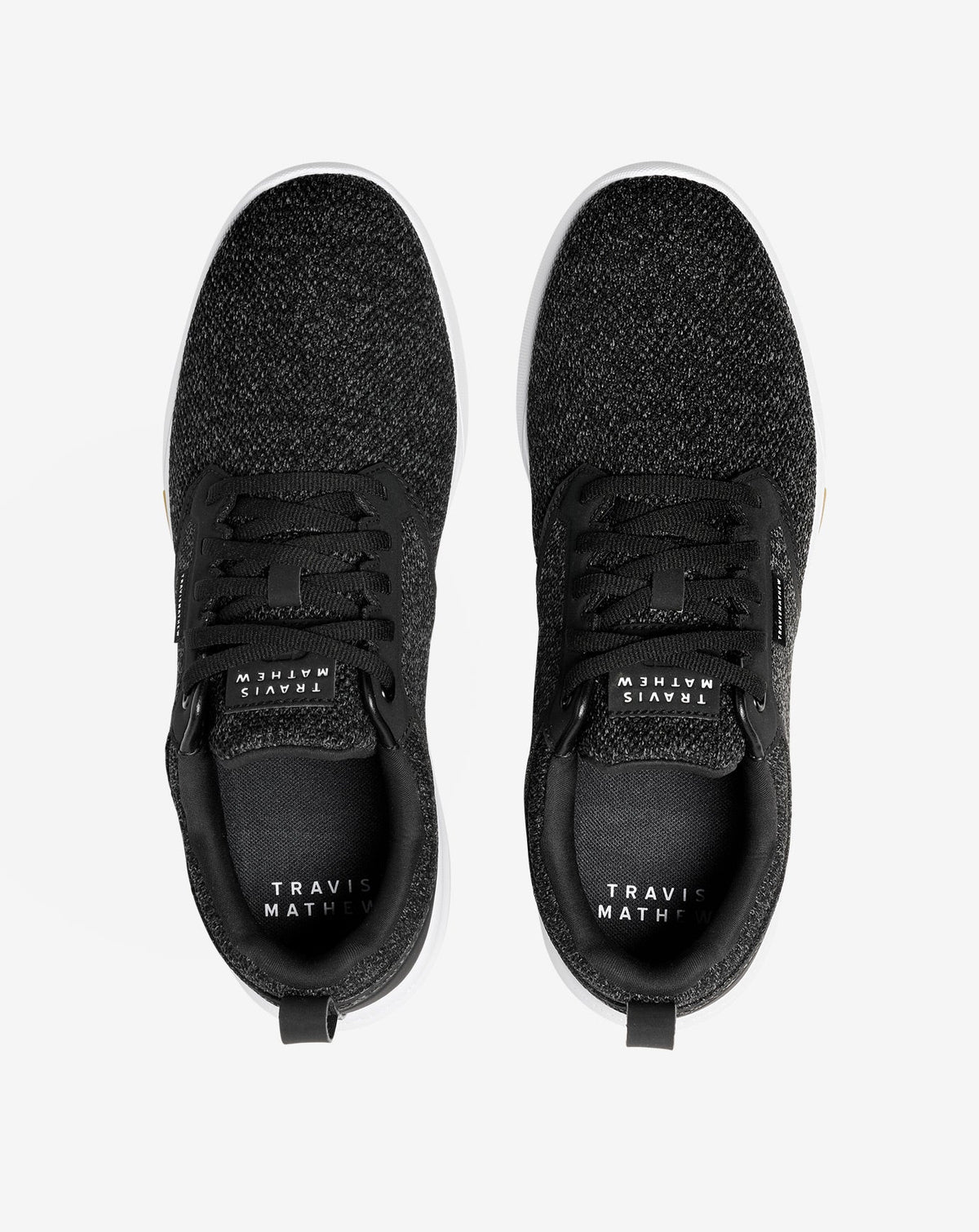 TravisMathew | The Daily Pro Hybrid Shoe - Black/Heather Black