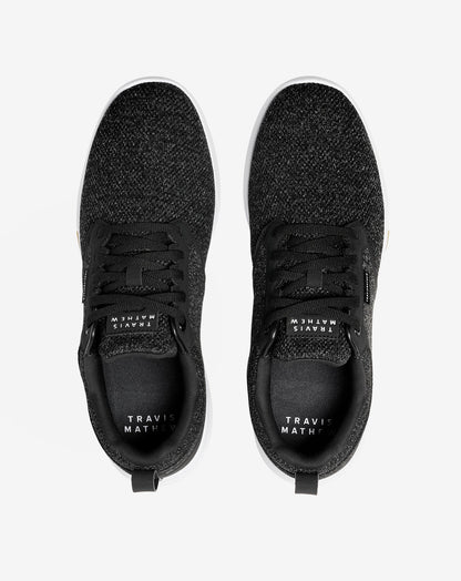 TravisMathew | The Daily Pro Hybrid Shoe - Black/Heather Black