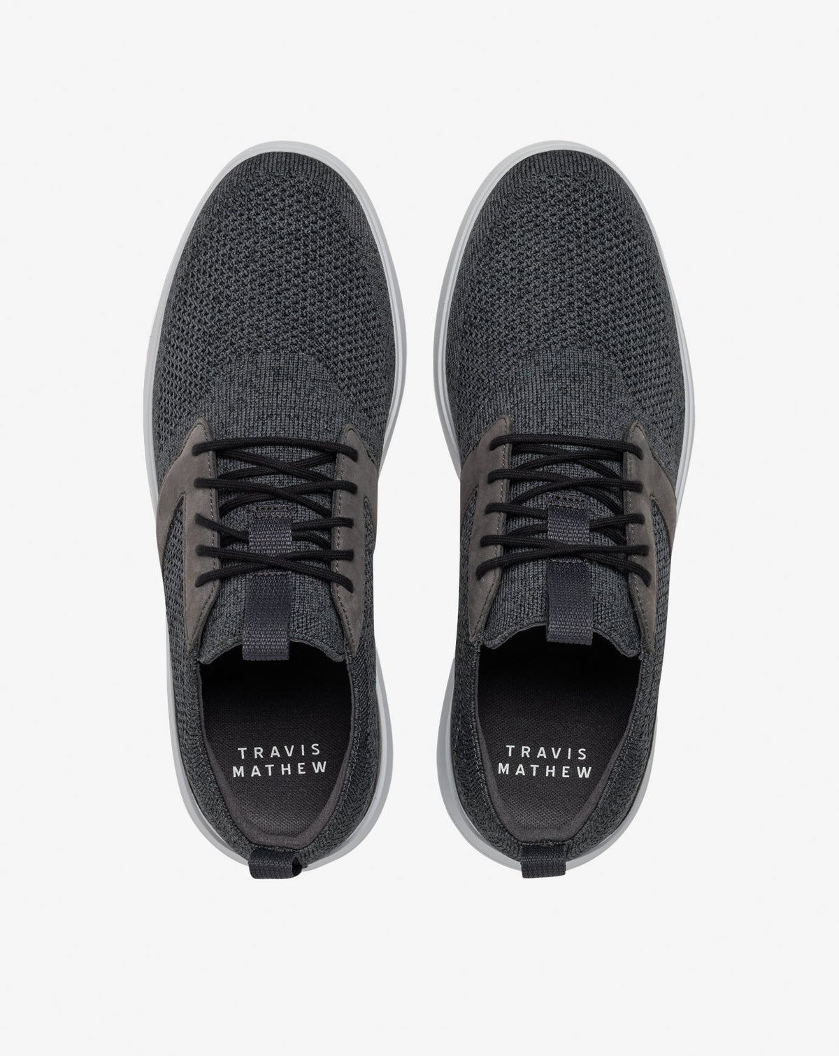 TravisMathew | The Modern One Shoe - Heather Grey Pinstripe
