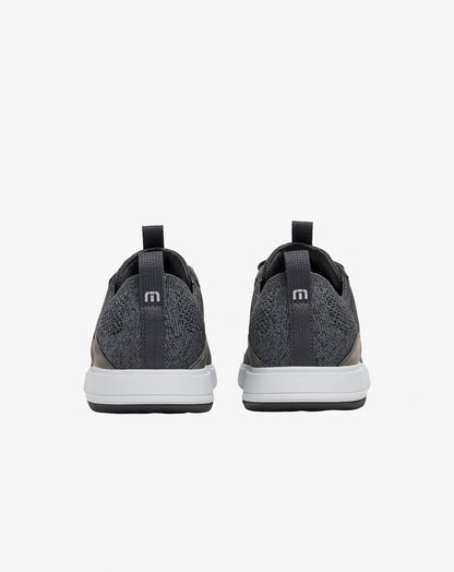 TravisMathew | The Modern One Shoe - Heather Grey Pinstripe