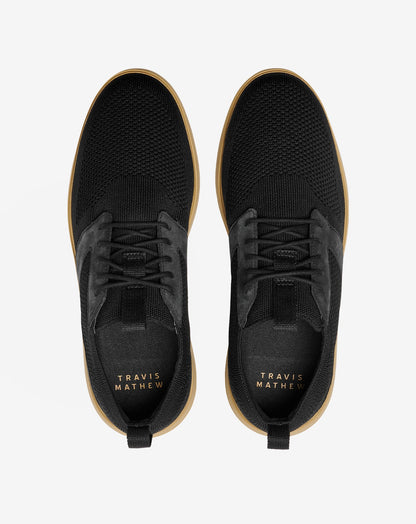 TravisMathew | The Modern One Shoe - Black/Gum