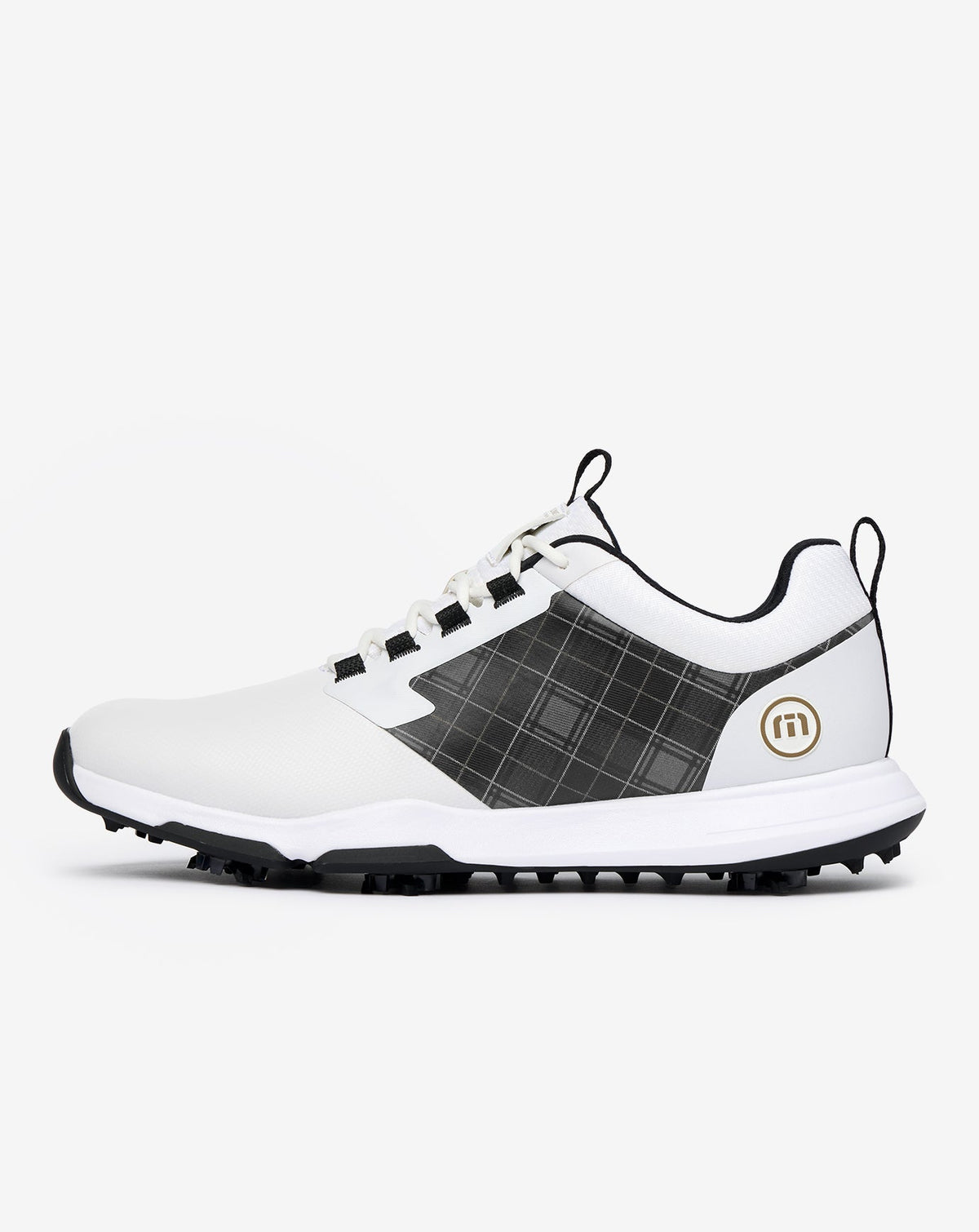 TravisMathew | The Ringer 2 Tartan Golf Shoe - White