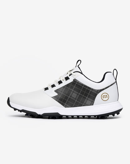 TravisMathew | The Ringer 2 Tartan Golf Shoe - White