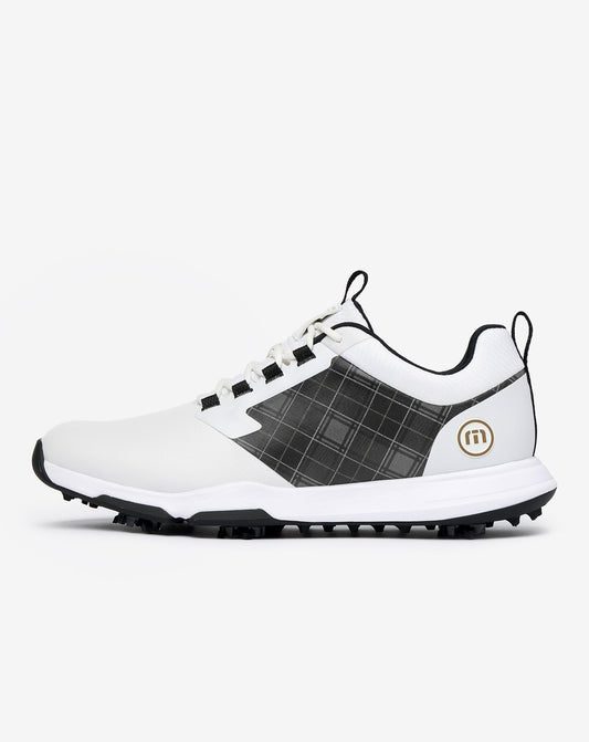 TravisMathew | The Ringer 2 Tartan Golf Shoe - White