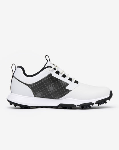TravisMathew | The Ringer 2 Tartan Golf Shoe - White