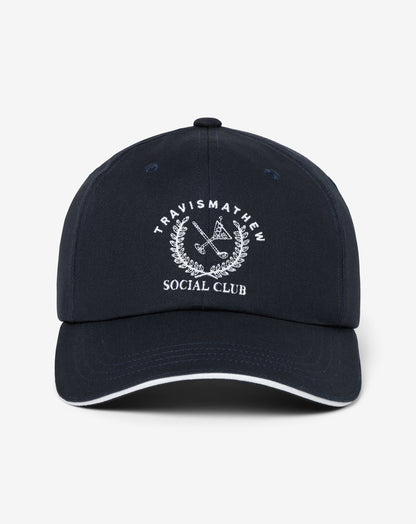 TravisMathew | Twisted Ivy Adjustable Hat - Navy Blazer