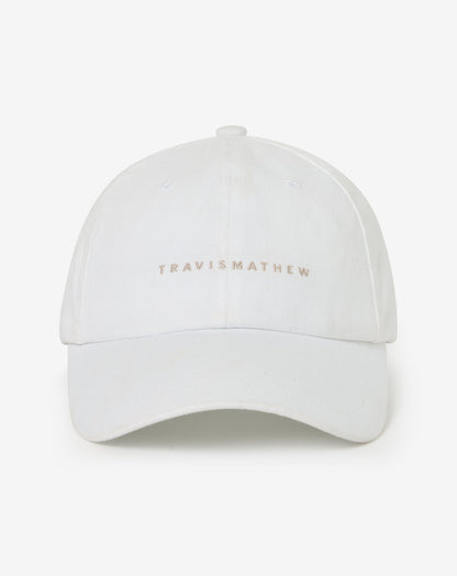 TravisMathew | The Dad Hat - White