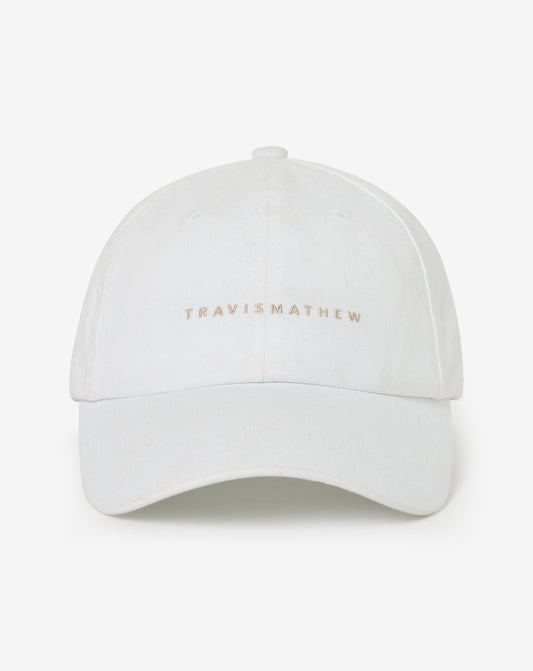 TravisMathew | The Dad Hat - White