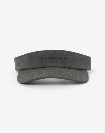 TravisMathew | Timberline Visor - Heather Black