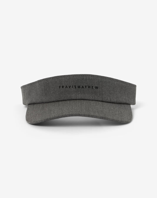TravisMathew | Timberline Visor - Heather Black