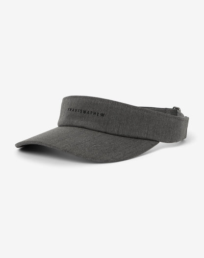 TravisMathew | Timberline Visor - Heather Black