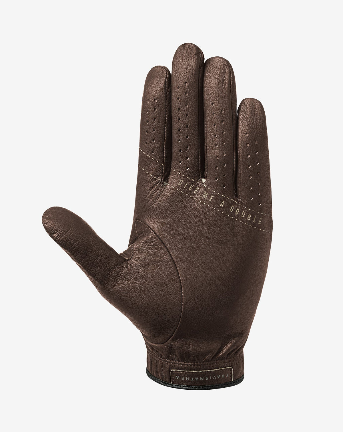 TravisMathew | Premier Mapes Golf Glove - Chocolate Brown