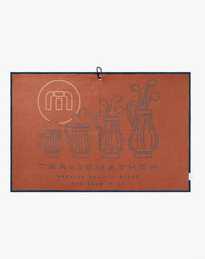 TravisMathew | Relationship Status Golf Towel -