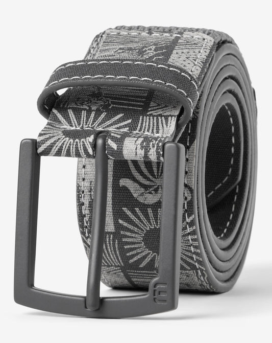 TravisMathew | Marina Mingle Canvas Stretch Belt - Ebony
