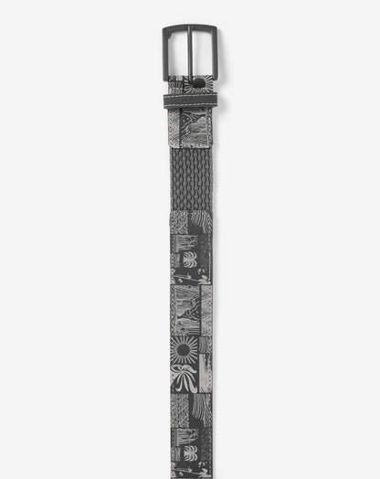 TravisMathew | Marina Mingle Canvas Stretch Belt - Ebony