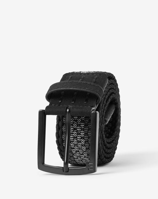 TravisMathew | In The Clear Stretch Woven Belt - Black