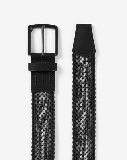 TravisMathew | In The Clear Stretch Woven Belt - Black