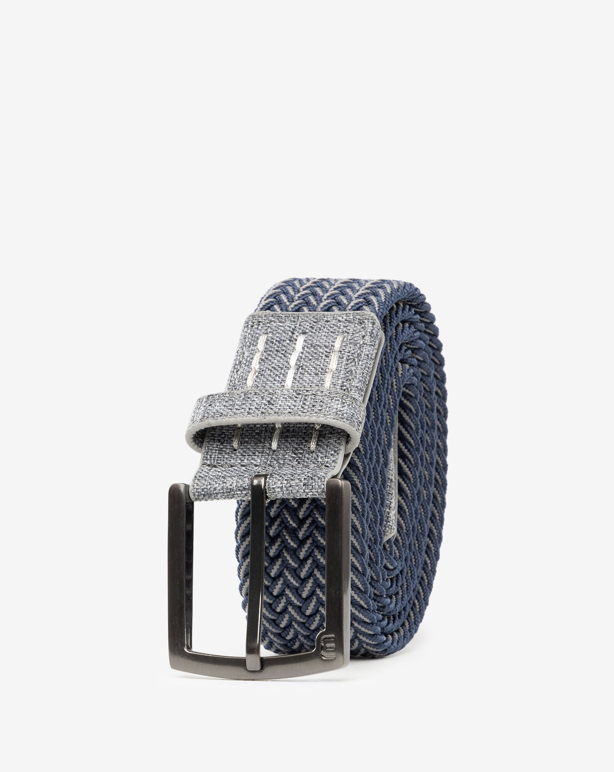 TravisMathew | Cheers 2.0 Stretch Woven Belt - Dark Blue/Dark Grey
