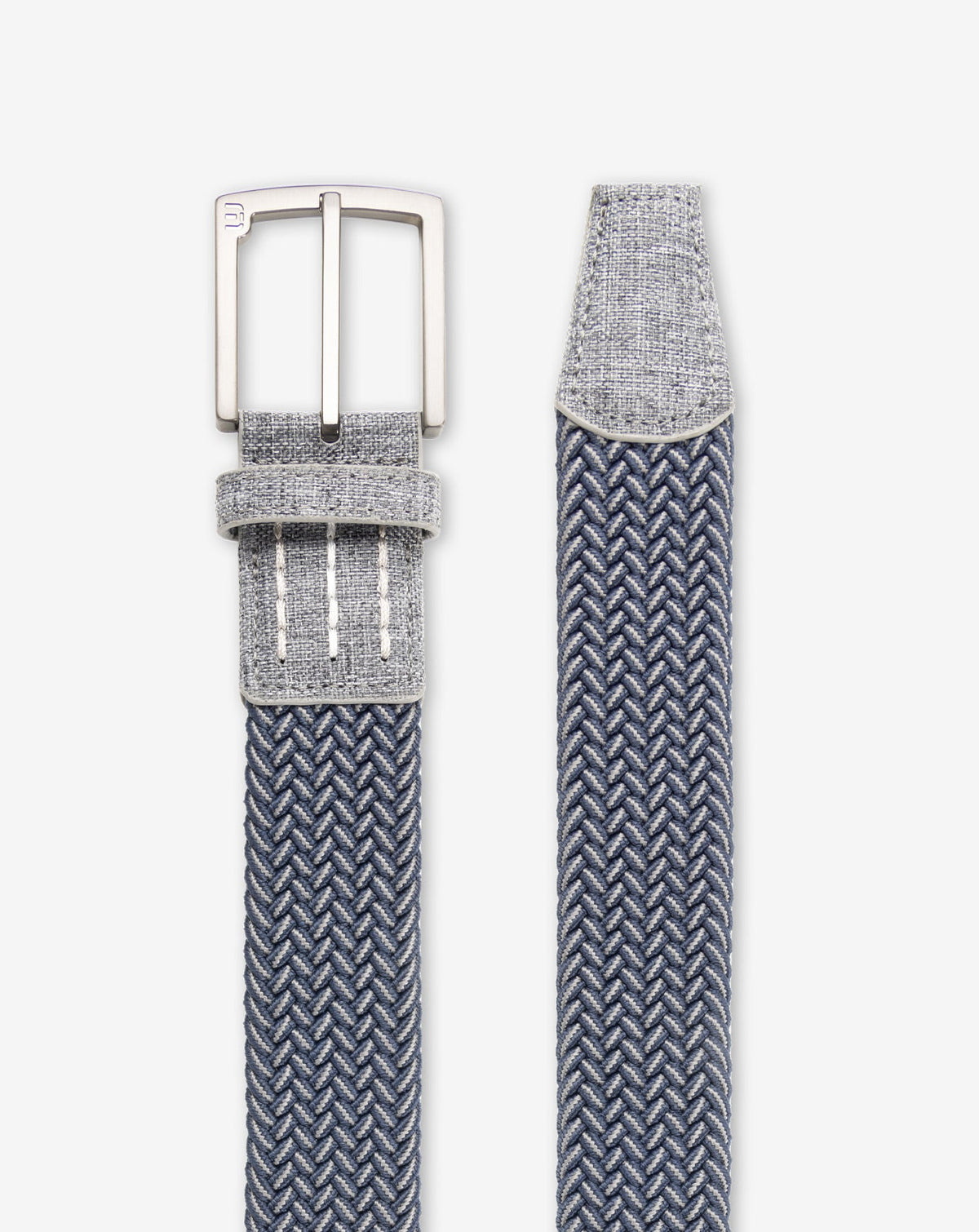 TravisMathew | Cheers 2.0 Stretch Woven Belt - Dark Blue/Dark Grey