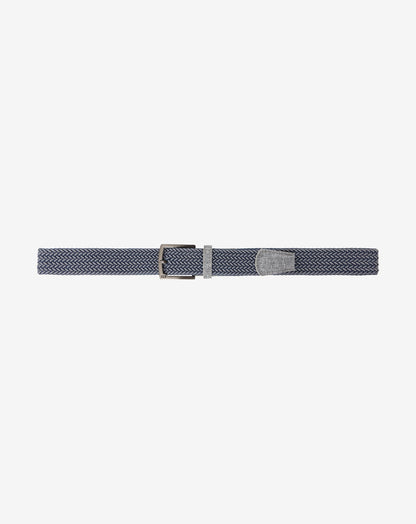 TravisMathew | Cheers 2.0 Stretch Woven Belt - Dark Blue/Dark Grey