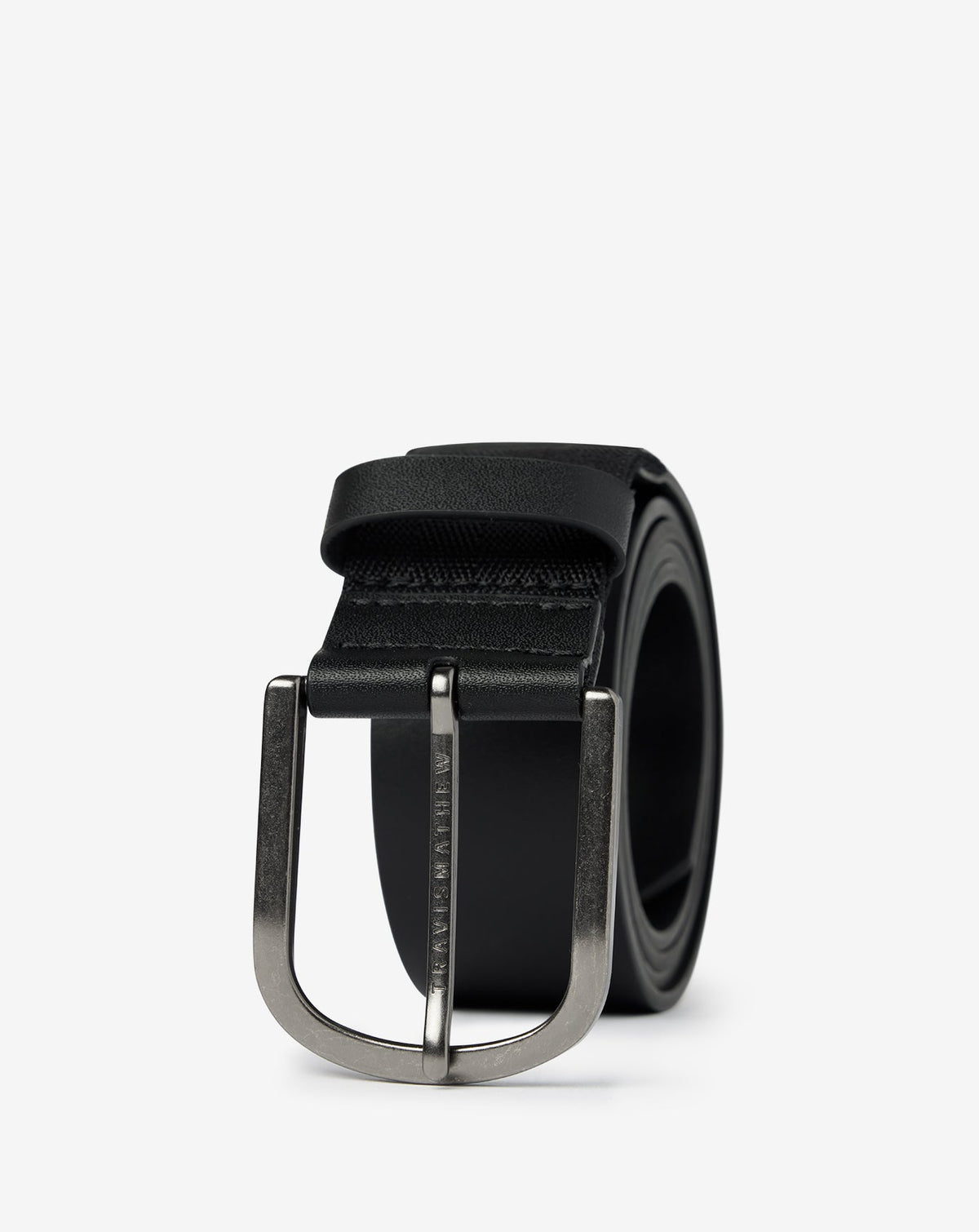 TravisMathew | Jinx 2.0 Leather Belt - Black