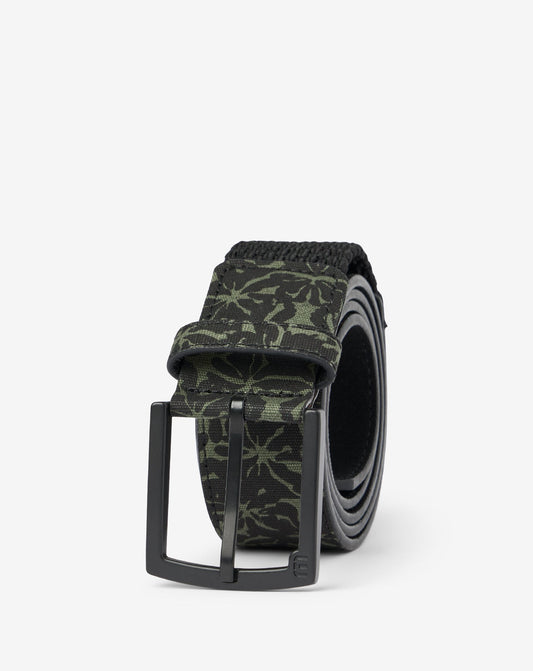 TravisMathew | Vine City Canvas Stretch Belt - Black