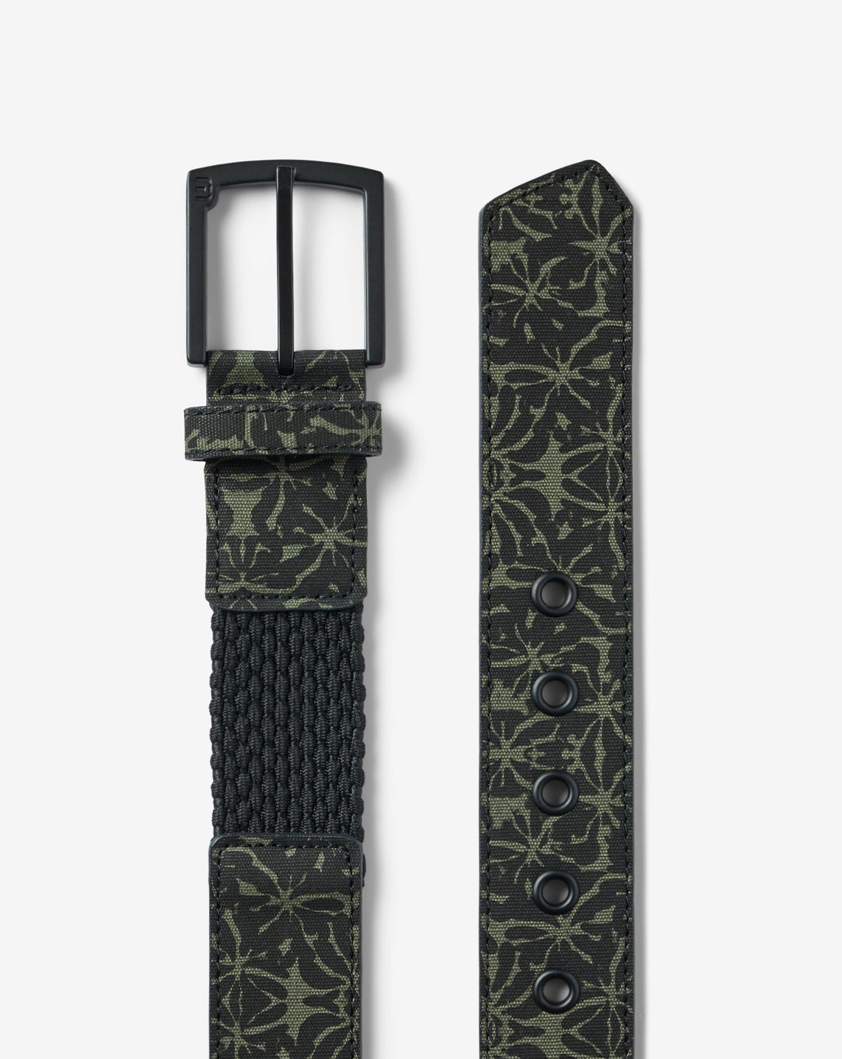 TravisMathew | Vine City Canvas Stretch Belt - Black