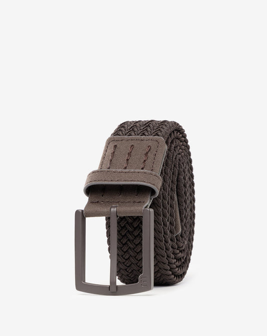 TravisMathew | Banks Closed 2.0 Stretch Woven Belt - Coffee