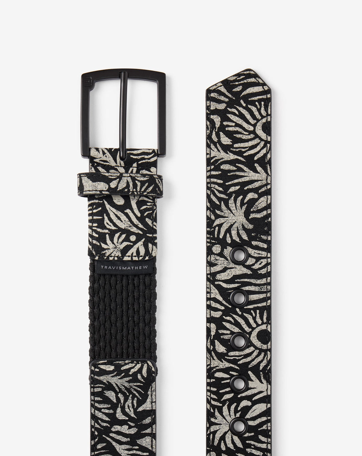 TravisMathew | Night Stroll Hybrid Stretch Belt - Black