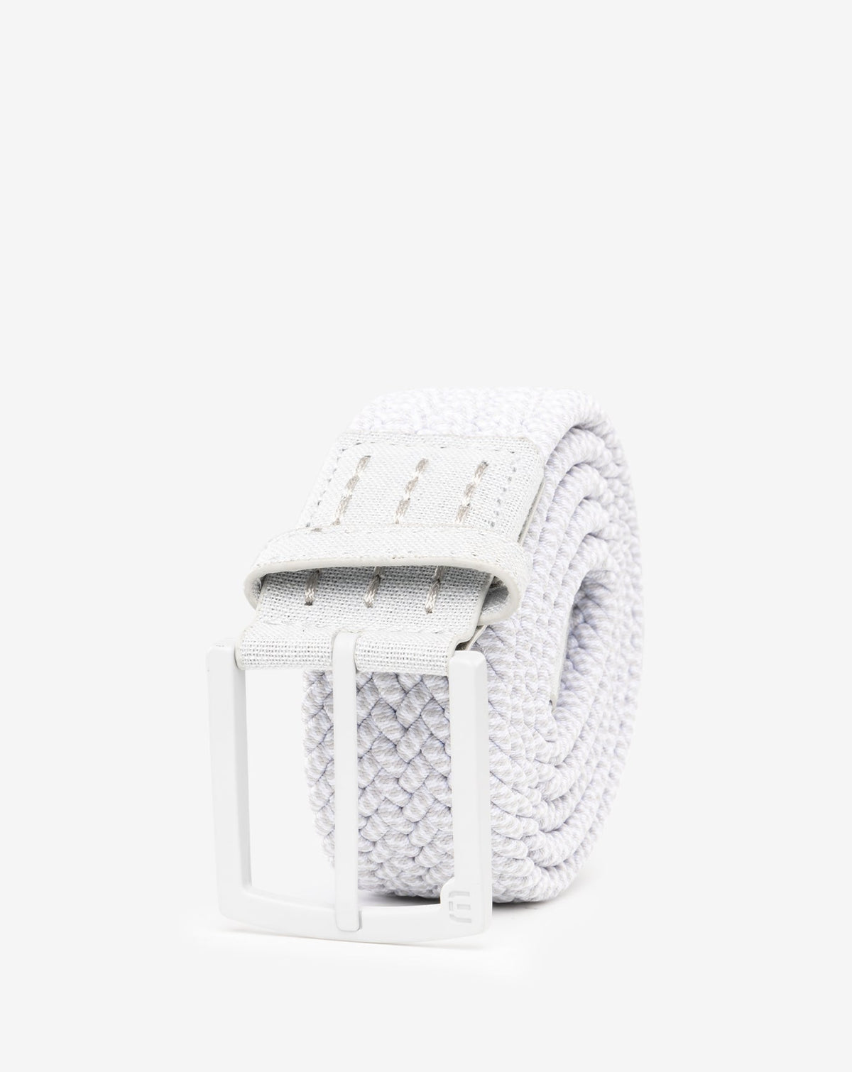 TravisMathew | Staggerwing 2.0 Stretch Woven Belt - Micro Chip/White