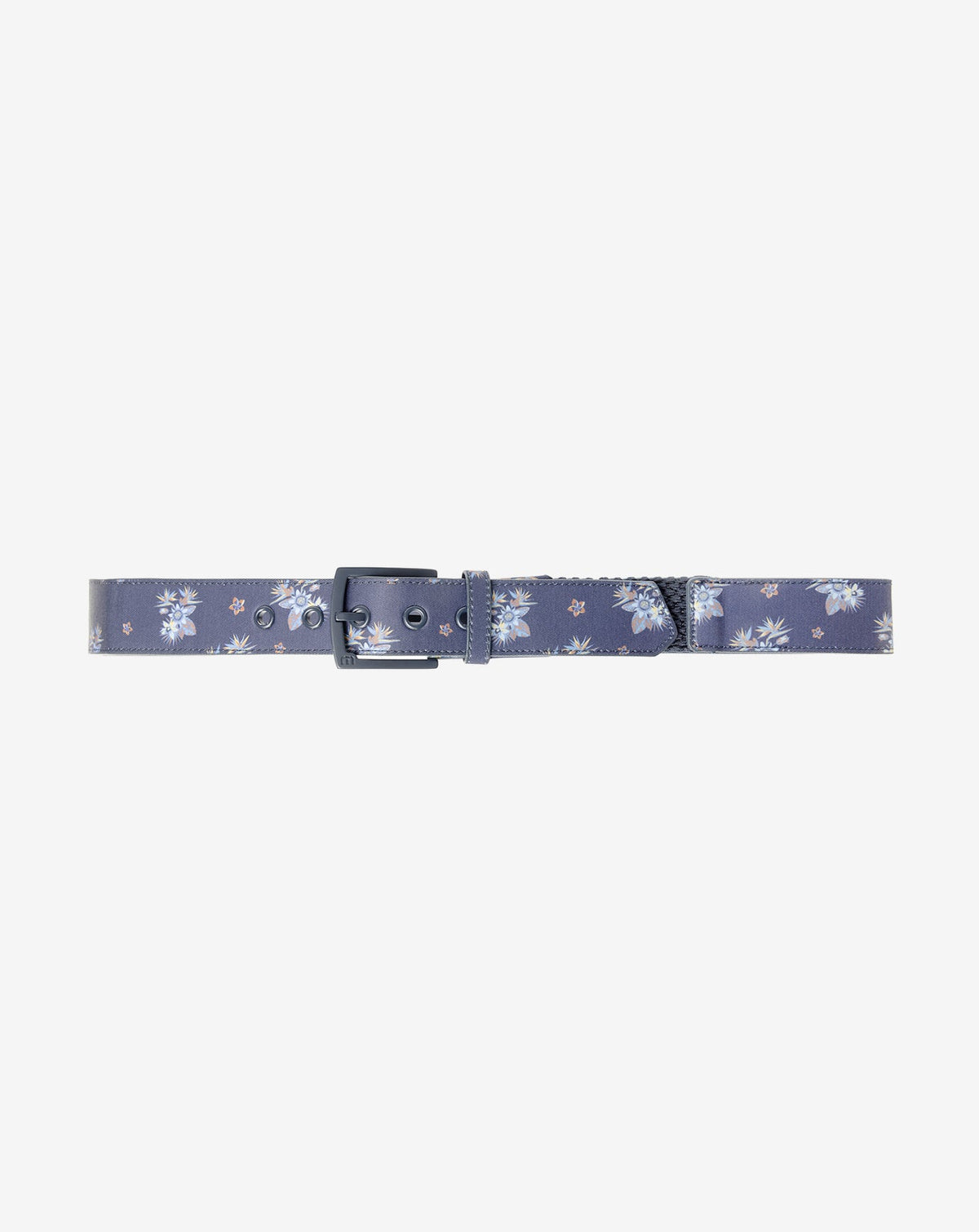 TravisMathew | Ocean Flare Canvas Stretch Belt - Total Eclipse