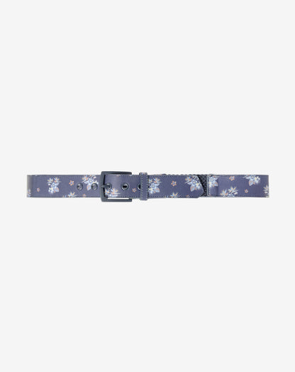 TravisMathew | Ocean Flare Canvas Stretch Belt - Total Eclipse