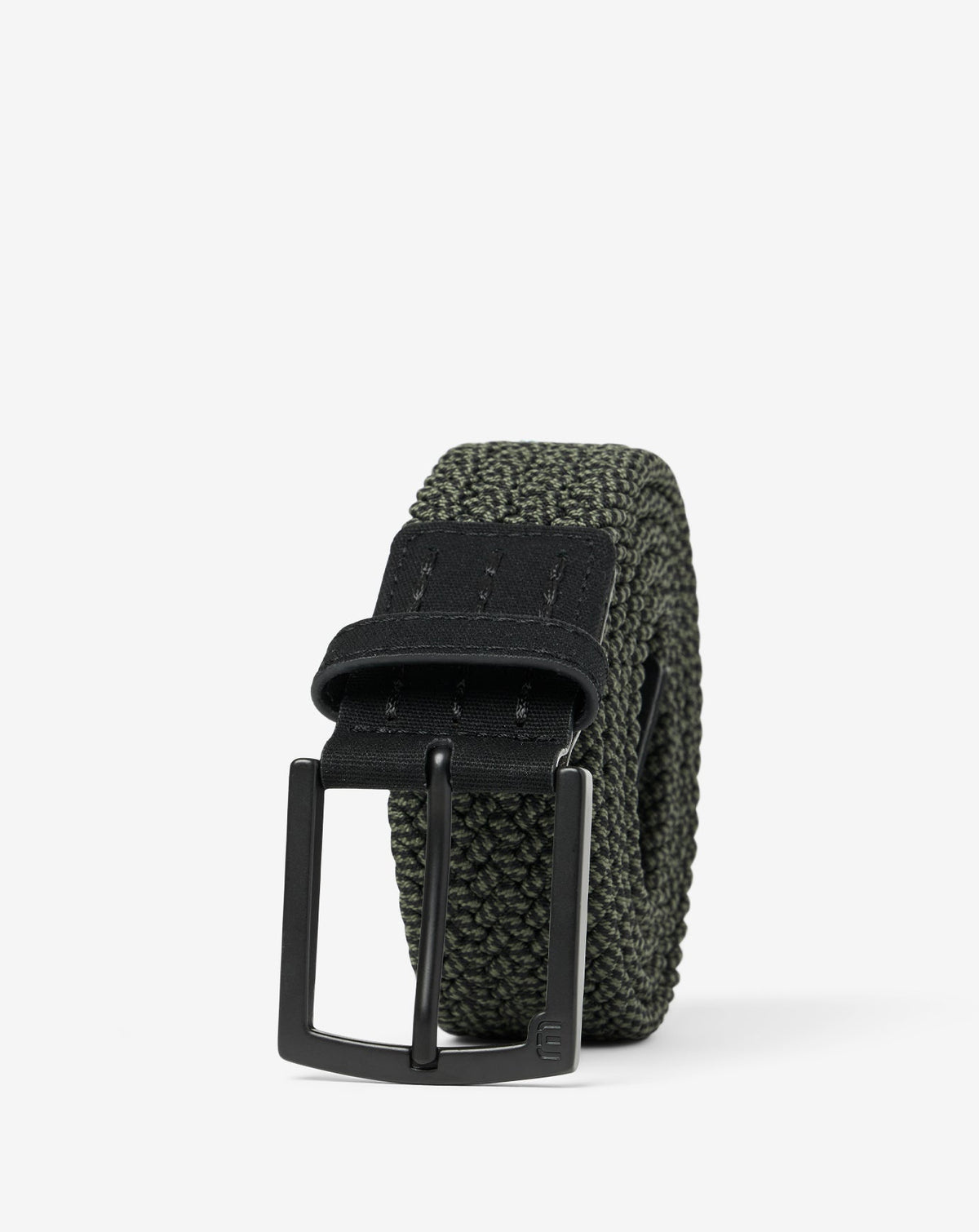 TravisMathew | Full Bar Stretch Woven Belt - Dark Olive
