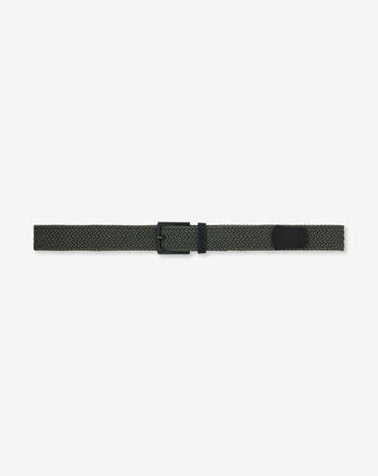 TravisMathew | Full Bar Stretch Woven Belt - Dark Olive