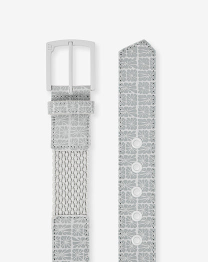 TravisMathew | Buried Treasure Hybrid Stretch Belt - Micro Chip/White