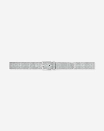 TravisMathew | Buried Treasure Hybrid Stretch Belt - Micro Chip/White