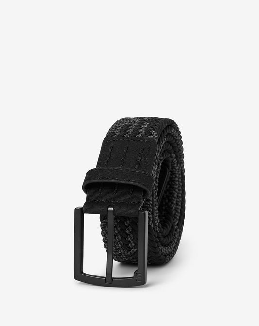 TravisMathew | Time Zoned Stretch Woven Belt - Black
