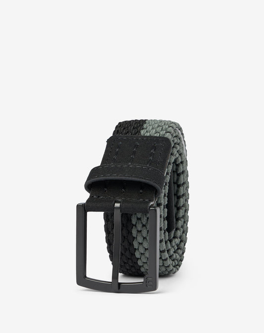 TravisMathew | Noon Heat Stretch Woven Belt - Dark Olive