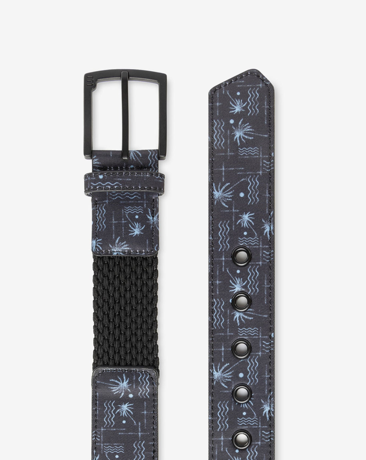 TravisMathew | Palmwood Canvas Stretch Belt - Black