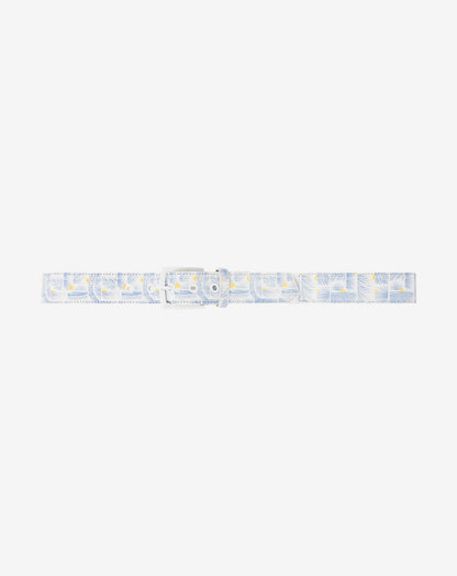 TravisMathew | Coconut Mojito Canvas Stretch Belt - White