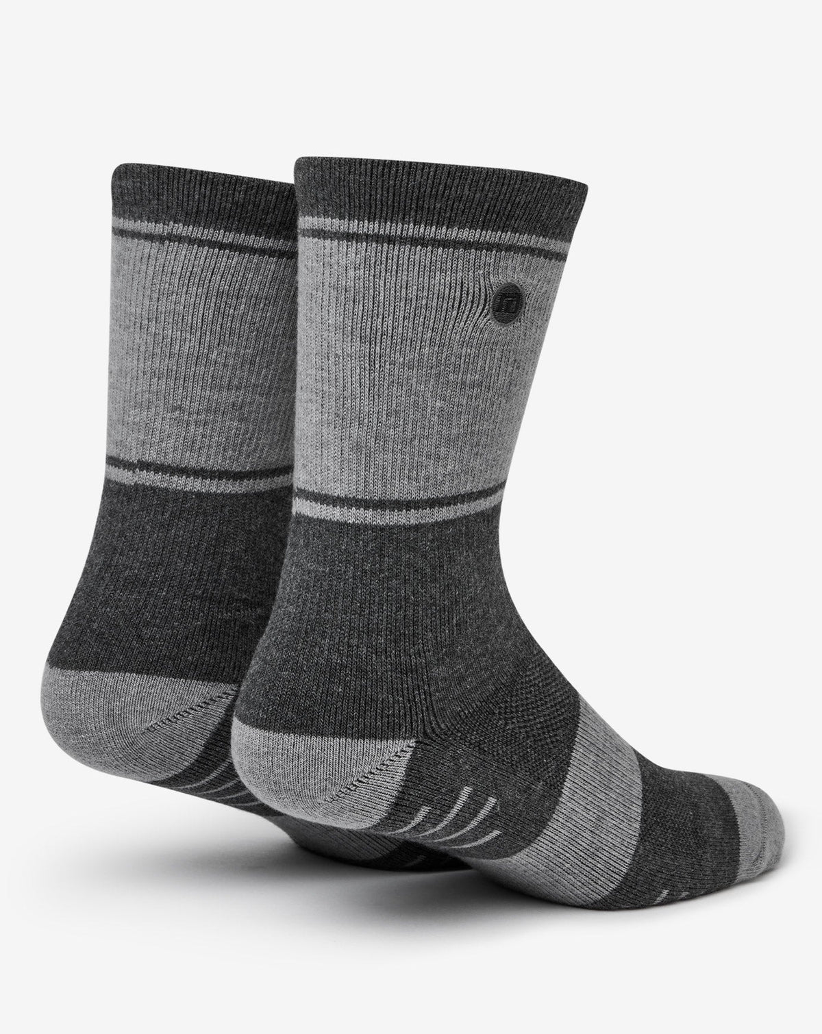 TravisMathew | Baja 2.0 Crew Sock - Heather Grey Pinstripe