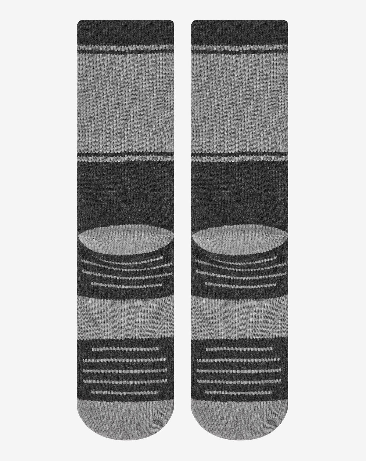 TravisMathew | Baja 2.0 Crew Sock - Heather Grey Pinstripe