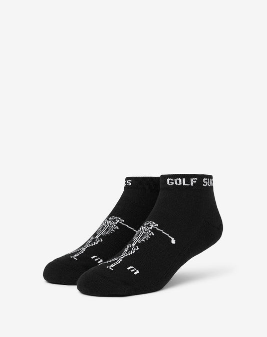 TravisMathew | Golf Sucks Ankle Sock - Black