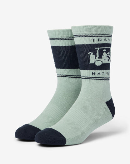 TravisMathew | Mapes Crew Sock - Jadeite