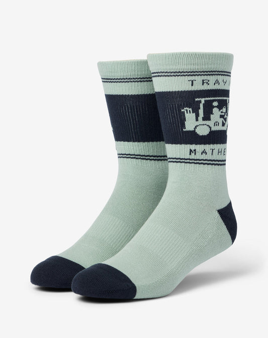 TravisMathew | Mapes Crew Sock - Jadeite