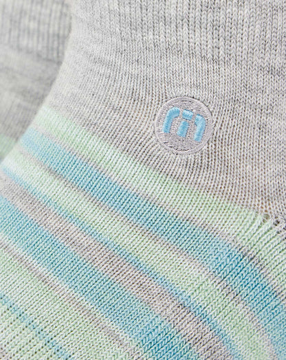 TravisMathew | River Picnic Ankle Sock - Heather Light Grey