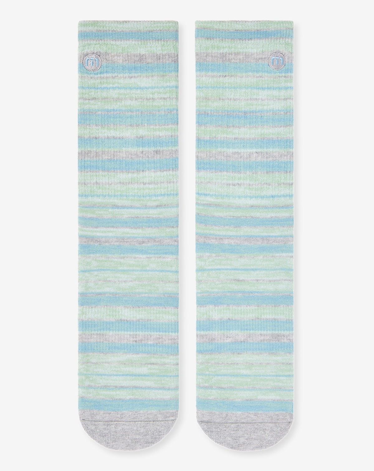 TravisMathew | River Picnic Crew Sock - Heather Light Grey